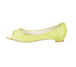 neon green flats