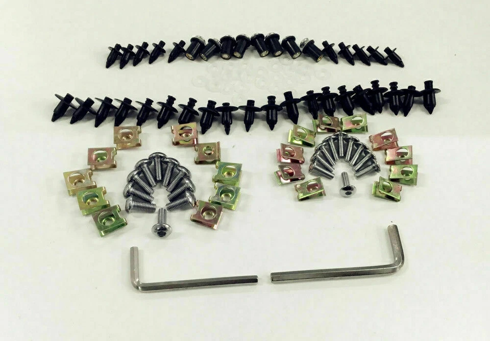 Kit de pernos de carenado clips de sujeción tornillo para motocicleta Honda CBR125R 300R 250R Foto 4 de 4