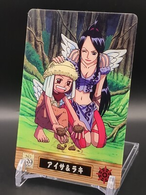 Aisa Raki No.139 One Piece King of Pirates Gummy Card BANDAI 2002
