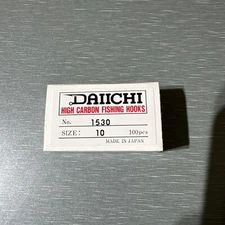 Daiichi 1530 Size 10 Hooks (100 Pack)