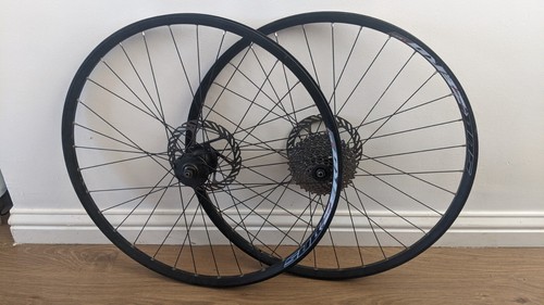 Paar Mach 1 Sub Zero 26" Laufräder mit Shimano M475