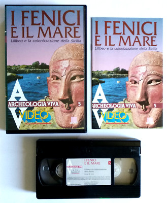 Vhs Film Ita Dokumentarfilm Die Phönizier und das Meer Sizilien Archäologie Lebendig Video (K3)