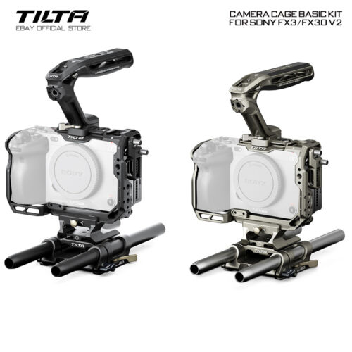 Tilta Full Camera Cage Basic Kit Rig Handle Grip Holder Case For Sony FX3/ FX30 - Picture 1 of 22