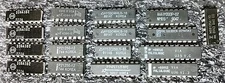 LOT of 17 EPROM IC MEMORY CHIPS - VARIOUS NAME BRANDS 