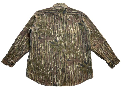 Cabela’s Realtree Button Up Shirt Men’s Large Camo Vintage USA - Picture 2 of 6
