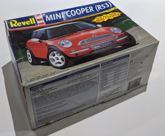 revell mini cooper model kit