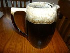 PFALTZGRAFF USA GOURMET BROWN DRIP PITCHER CLOSED SPOUT 64 OZ LARGE # 416 JUG — photo 1