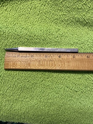 Sterling silver Vintage TELESCOPING RETRACTABLE SLIDING RULER PENCIL ...