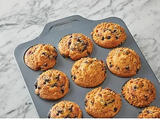 All-Clad Pro-Release Nonstick Bakeware Muffin Pan, 12 cup, Gray PERFECT GIFT
