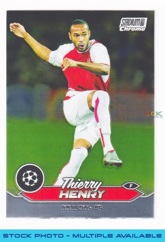 Thierry Henry #14 2023 Topps Stadium Club Chrome UEFA card