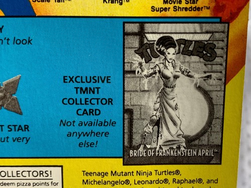 Figura de acción Playmates Toys TMNT 1994 "BRIDE OF FRANKENSTEIN ABRIL" en paquete - Imagen 8 de 24