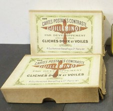 2 Schachteln Cartes Postales Contr.Guilleminot und 1 Tabak B&uuml;chse (T&uuml;rkenkost)