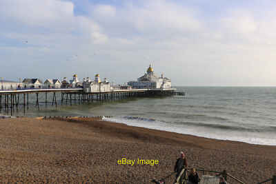 Foto 12x8 Mittag Neujahr 2022 Photo of Lion's Pier, Eastbourne Eas c2022