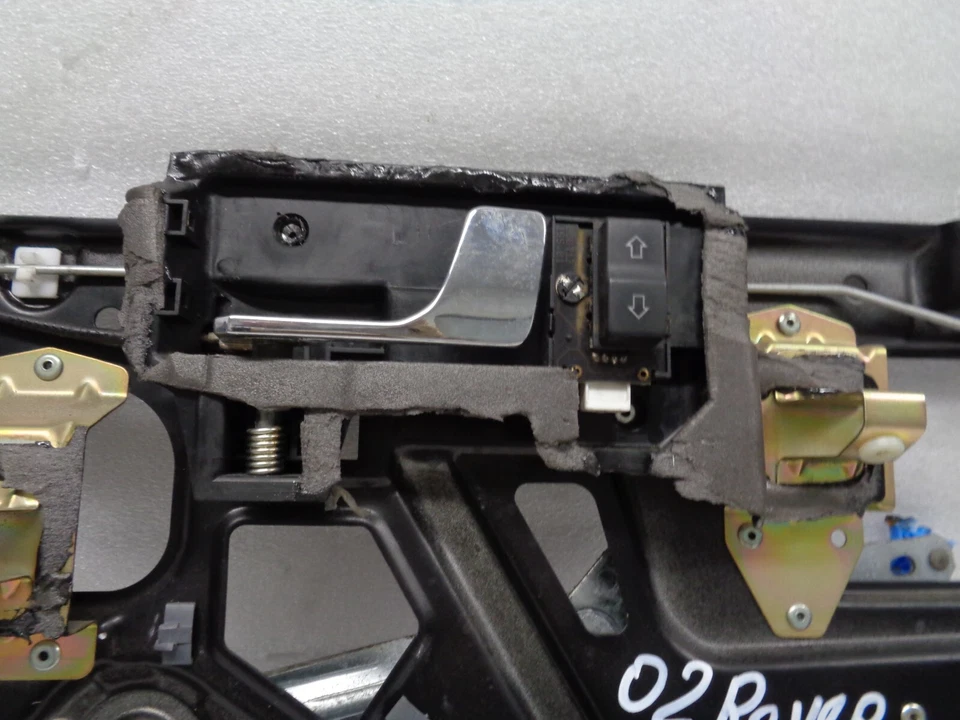 95-02 Land Rover Range Rover Regulador de ventana lateral del conductor trasero izquierdo OEM AK220723 Foto 3 de 4