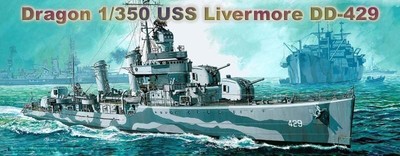 Modellauto Zum Montieren Modell kit bausatz U. S. S. Nave Livermore Maßstab 1:3