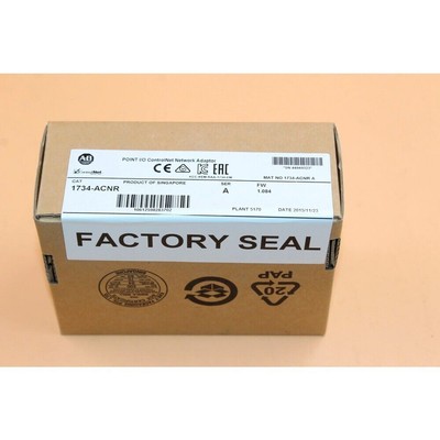 New Factory Sealed AB 1734-ACNR SER A Point I/O ControlNet Network Adapter