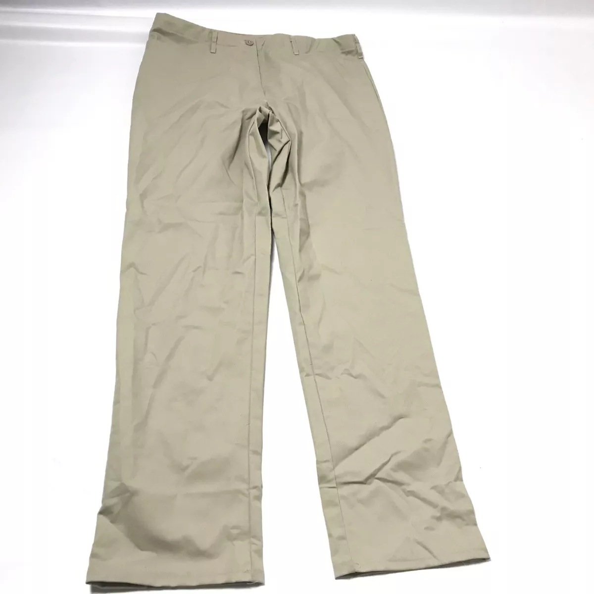 Cintas Susan Fit Womens Work Uniform Pants Size 12 TL Tall Beige