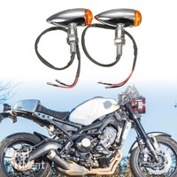 Bullet Halogen Blinker Chrom Motorrad Signal Licht FüR Yamaha XSR 900 700 125