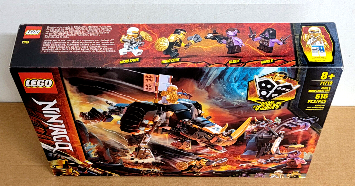 知育玩具 saint.mm1 Amazon.com: LEGO NINJAGO Zane's Mino Creature 71719 Board Game