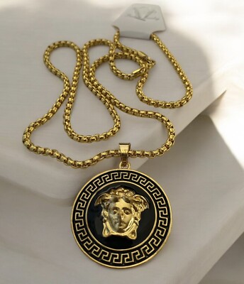 Gorgon Medusa Style Unisex Greek Symbolic Ancient Pendant and