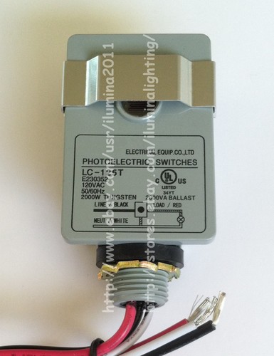 Shutter Style Photocell Fixed Base 120 Volts - Picture 1 of 3