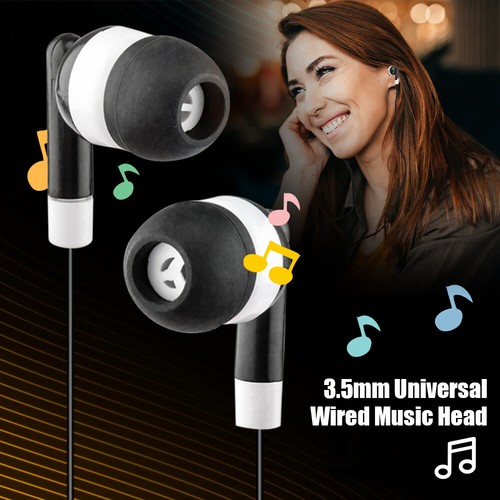 3.5mm In-Ear Earbuds Earphone Headphone 1.25m HIFI Super Bass For MP3 MP4 PC - Picture 4 of 8