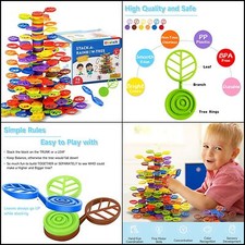 juguetes constru Tree Bloques apilables de pl stico 70 piezas para ni os y ni as