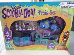 scooby doo train set