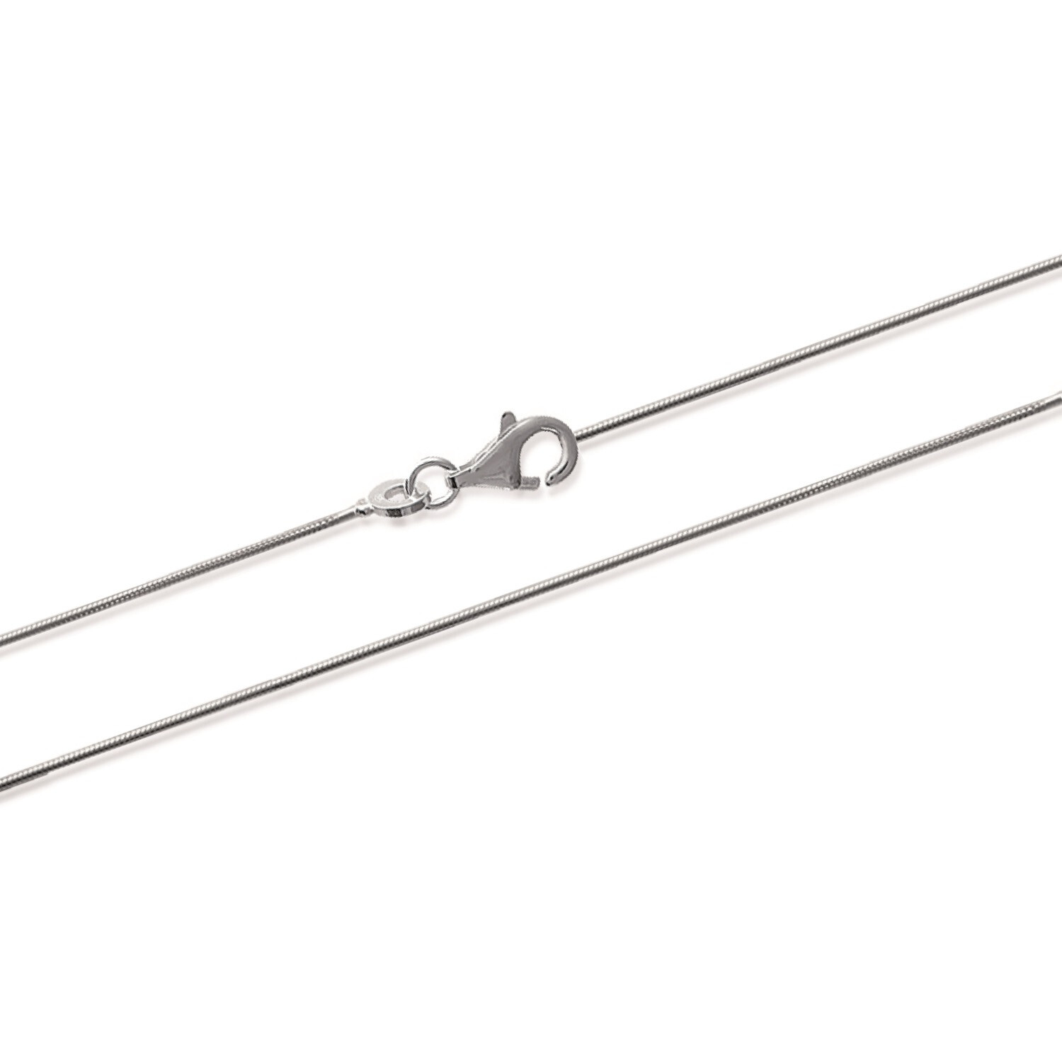 Chaîne serpent en argent 925 de 45cm pour pendentif femme
