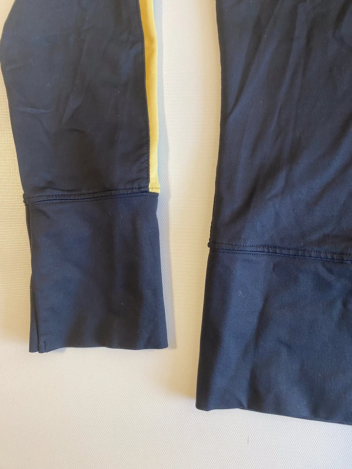 Chaqueta Top Boston Proper Para Mujer Negra LS Cremallera Completa Ropa Activa Talla M Foto 4 de 4