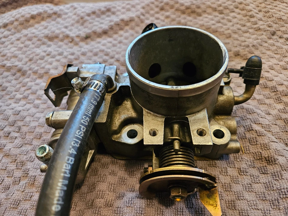 1992-2001 Honda Prelude 2.2L VTEC Throttle Body w/ Upper Intake FITV TPS OEM - Image 3 of 4