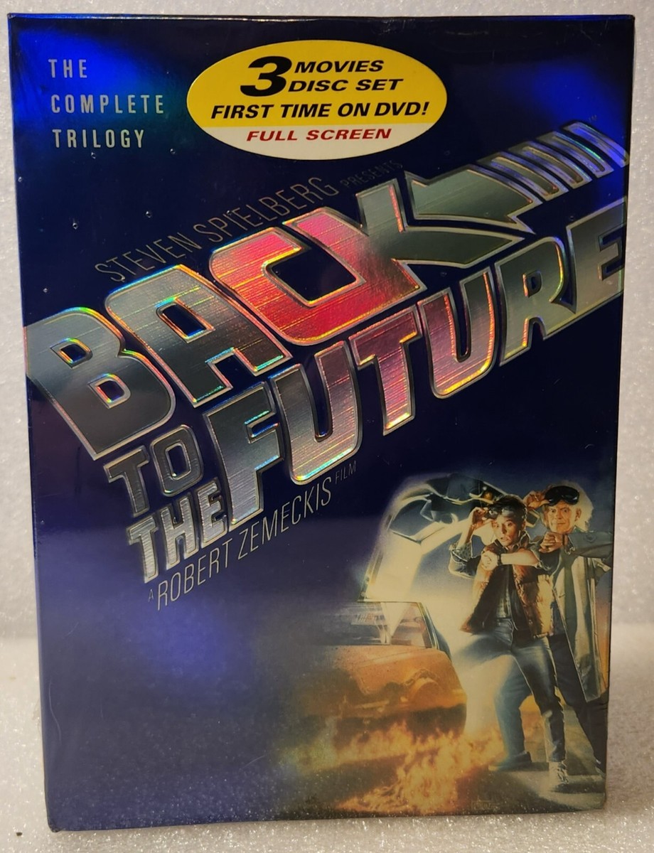 Back To The Future Trilogy Dvd Back To The Future Trilogy Blu Ray New 