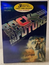 Back to the Future Trilogy (DVD, 2002, 3-Disc Set, Full Frame) Factory Sealed
