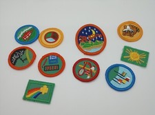 VINTAGE 1990'S GIRL SCOUT PATCHES LOT OF 14 - SOME COOKIE PATCHES FROM 1996