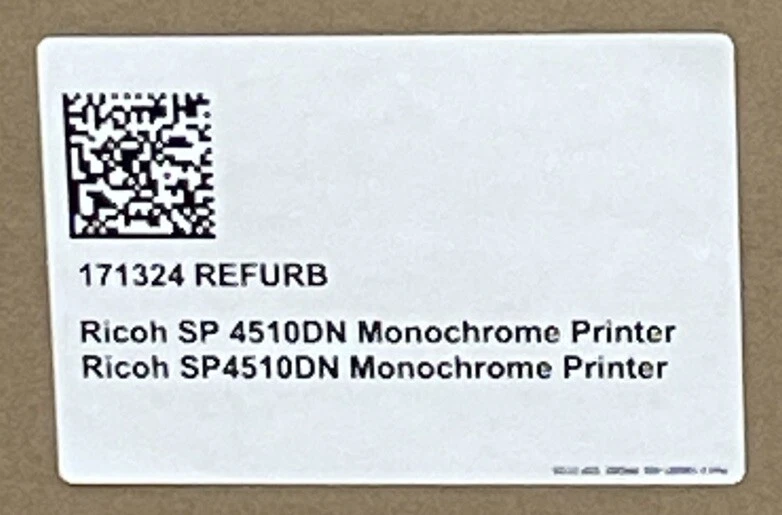 Ricoh SP 4510DN B&W Business Printer 42ppm, 1200x1200 dpi Restored Free Shipping - Image 4 of 4