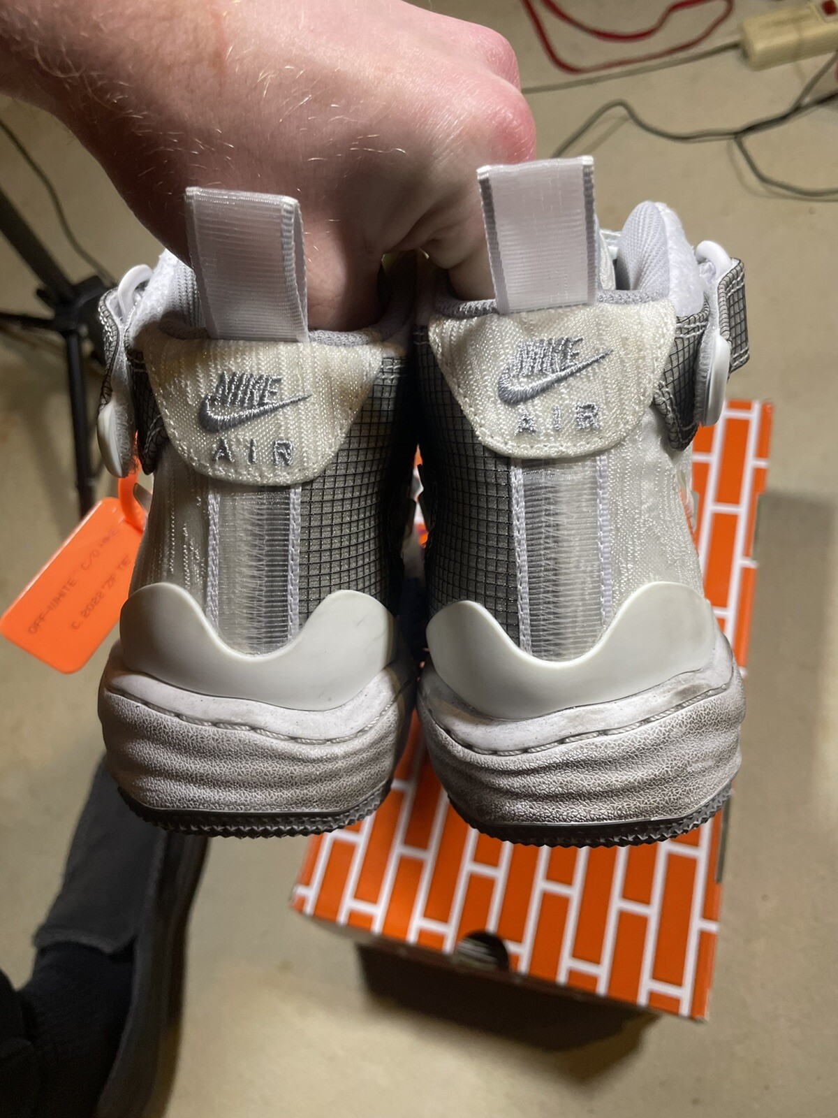 OFF WHITE X NIKE Taglia 5.5 Nike Air Force 1 x Off White Bianco 2022