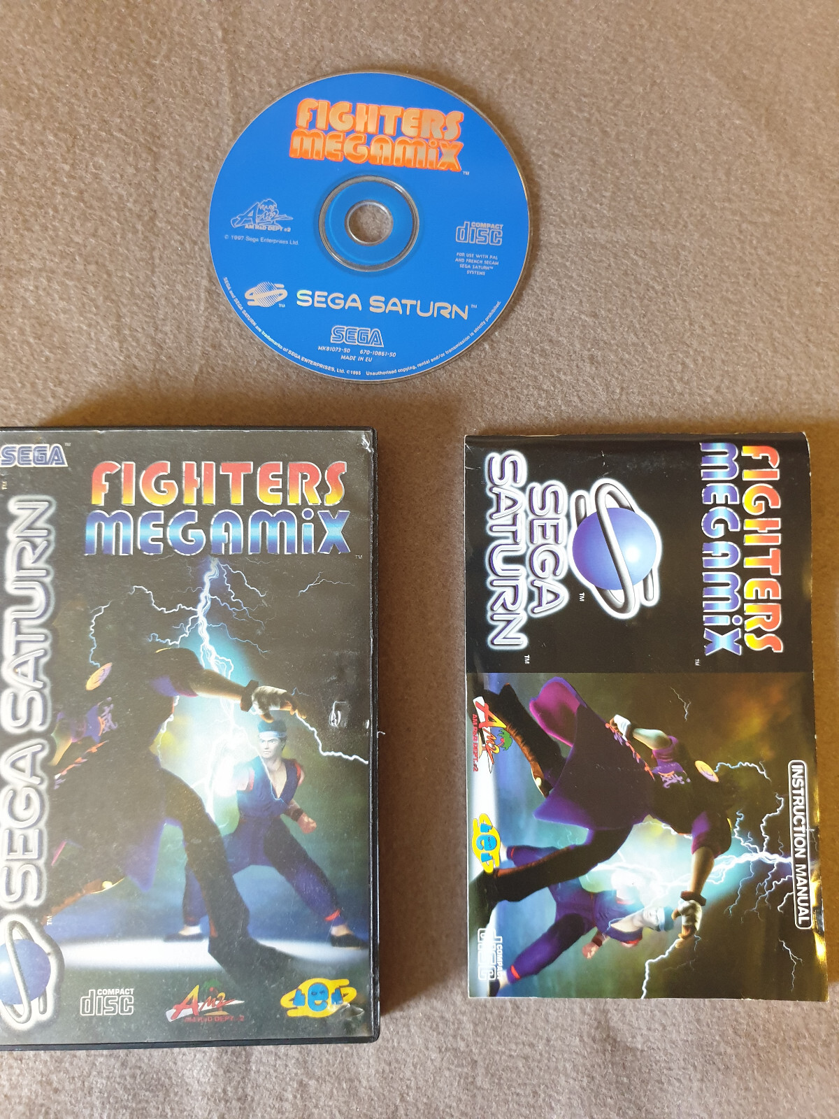 Fighters Megamix - SEGA Saturn - Complet - PAL