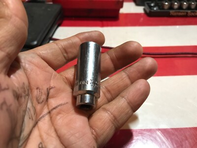 Mac tools socket 9/16” deep 1/4” 6 points MD186R HHHH | eBay