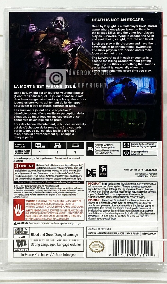 Dead by Daylight - Definitive Edition - Nintendo Switch