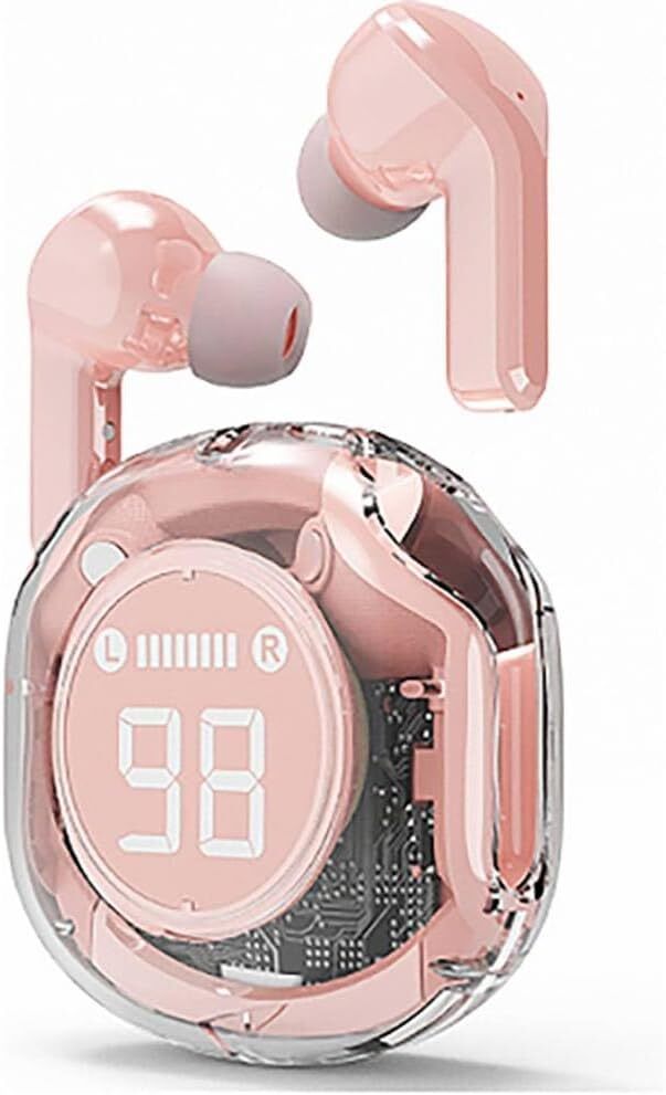 Écouteurs HiFi stéréo Gembird TWST-01-PK rose avec isolation phonique passive