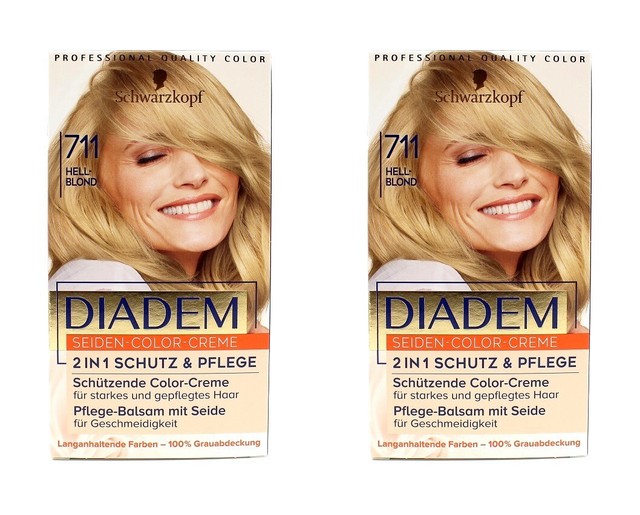 Diadem Ansatz-Kaschierung – 22 Ml Creme, Für Wurzelabdeckung, Light Blonde/brown