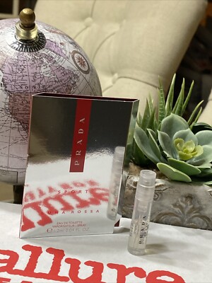 Prada Sport Luna Rossa Eau De Toilette 1.2 ml Spray Sample vial NEW G1