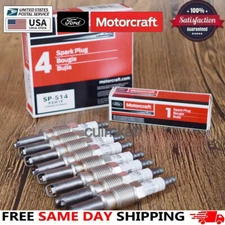 8Pcs Genuine OEM SP-514 Platinum Spark Plug PZH1F For Ford SP-547 PZK1F Original