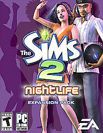 The Sims 2 Nightlife PC Game Expansion Pack 2005 Complete 2 The Sims 2 Nightlife PC Game Expansion Pack 2005 Complete 2