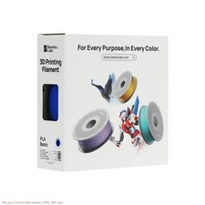 Bambu Lab PLA Basic-Blue- with Spool