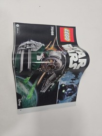LEGO-75168-STAR WARS-YODA'S JEDI STARFIGHTER-W/MANUAL-OPEN BOX-SEALED BAGS