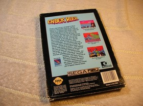 chuck rock sega cd cib