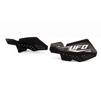 Ersatz Handprotektoren Offen UFO Viper Schwarz Pm01649-001 FüR Motorrad