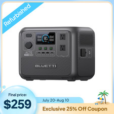 BLUETTI AC70 1000W 768Wh Portable Power Station Solar Generator for Camping Trip