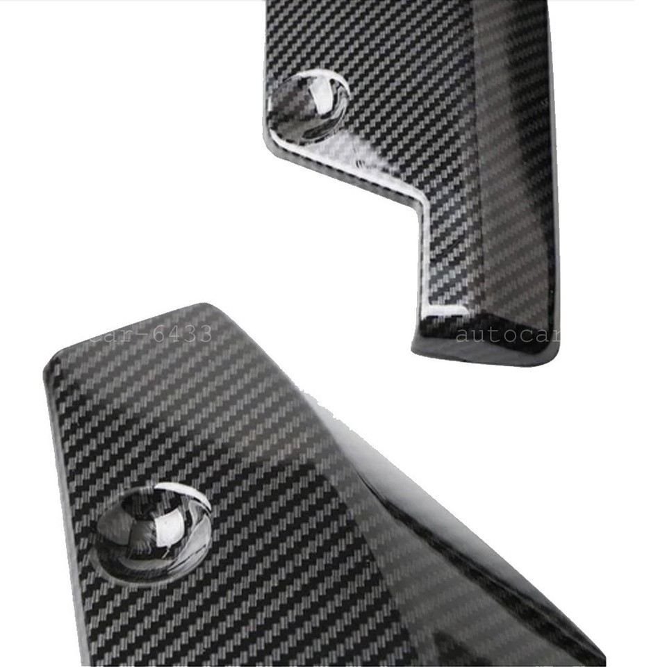 For Audi A3 Car Rear Bumper Lip Splitter Diffuser Body Kit Carbon Fiber ...